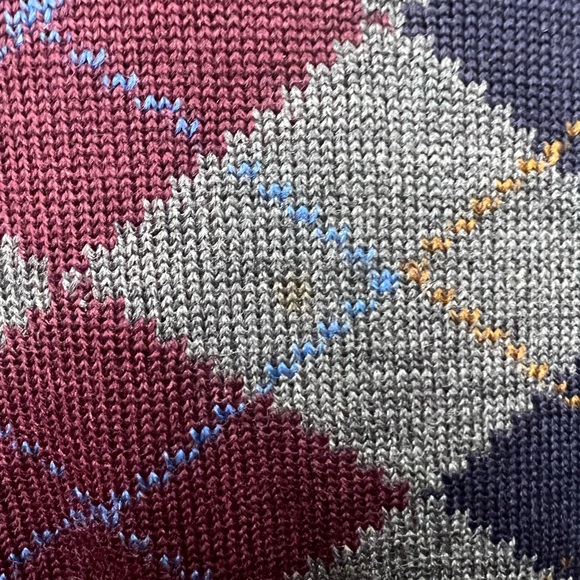 ♦️🔹Classic Argyle Wool Sweater Vest🔹♦️ - Picture 4 of 5